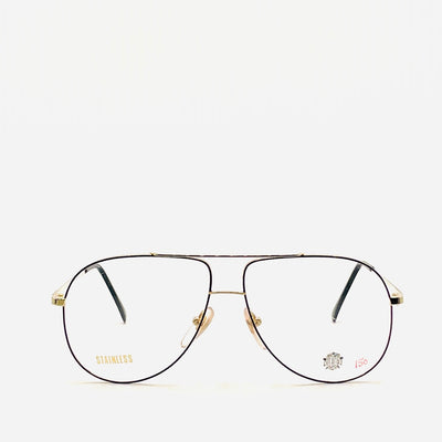 Elite Gavin Black/Gold Eyeglasses