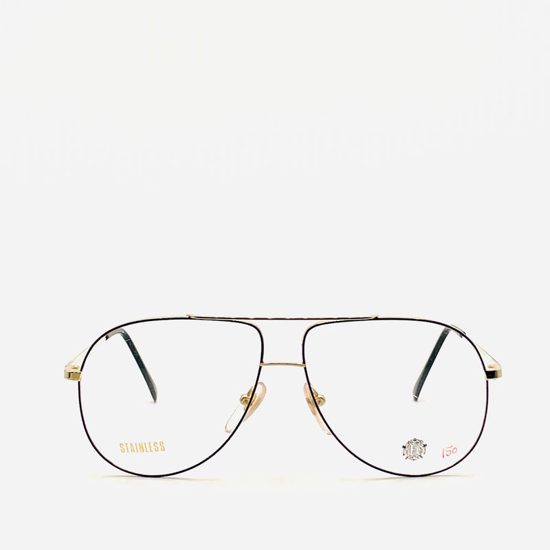 Elite Gavin Black/Gold Eyeglasses