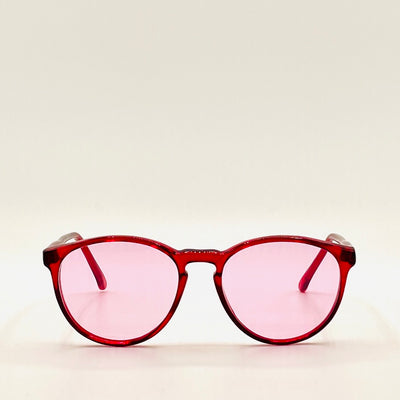 Sarasota World of Frames Red w/ Pink Lenses 51/19