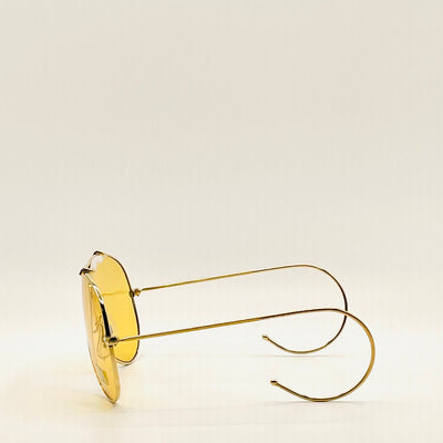Unknown Aviator Gold/Yellow Lenses