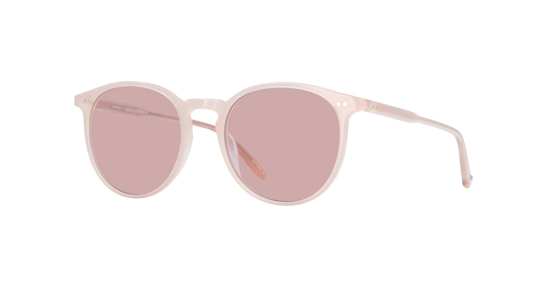 New Garrett Leight Morningside Chic Pink Sunglasses Trendy California Garrett Leight Morningside • Bio Rose, Size 51 • specs.berlin main image 3