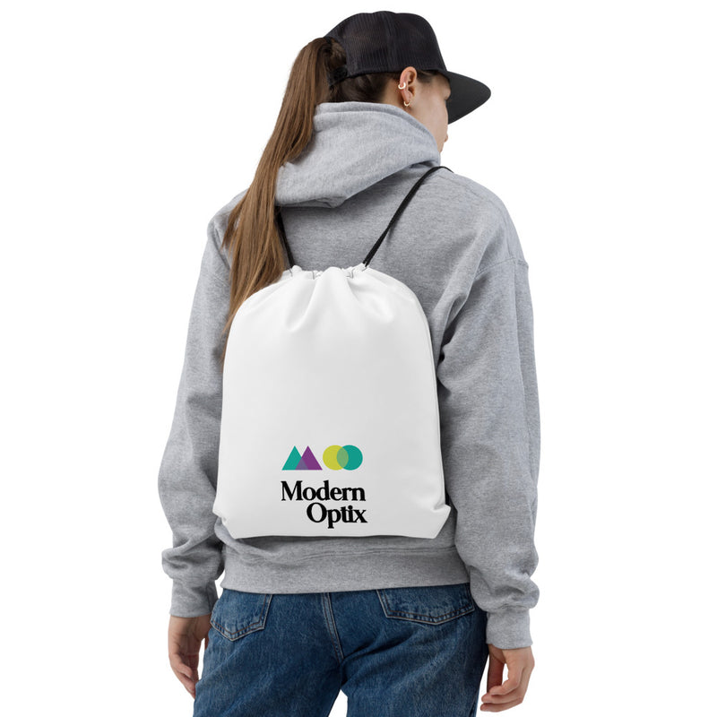 Modern Optix Drawstring bag