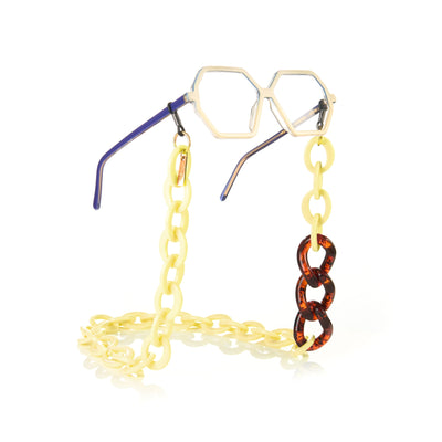 Eyeglass Chain Pompeii in Yellow