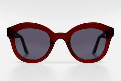 Lowercase Roebling Ox Blood Sunglasses