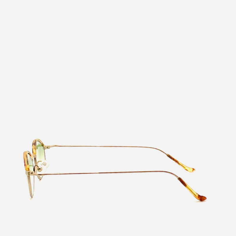 Kenneth Cole Mt Gold/Tort inlay with green lenses