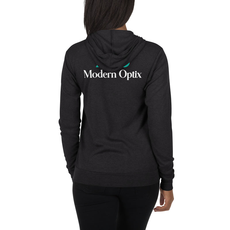 Unisex zip hoodie
